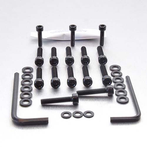 Kit Visserie Moteur Aluminium R1200GS Noir