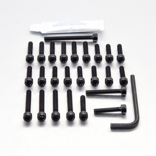 Kit Visserie Moteur Kawasaki EN500 90-94 Noir