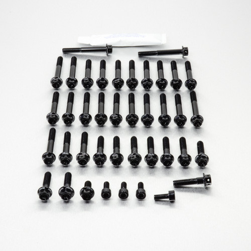 Kit Visserie Moteur Aluminium Triumph Thruxton 1200 Race Spec Noir