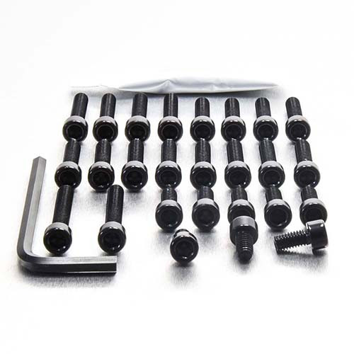 Kit Visserie Moteur SRX600 Noir