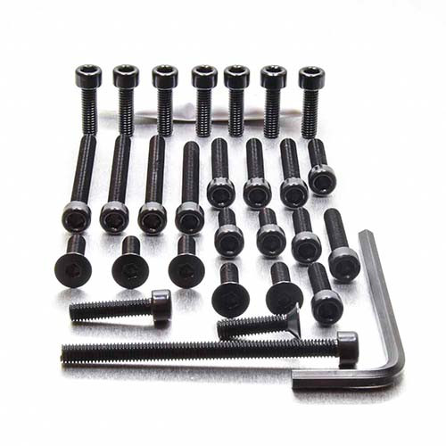 Kit Visserie Moteur FZR1000 RU EXUP 91-93 Noir