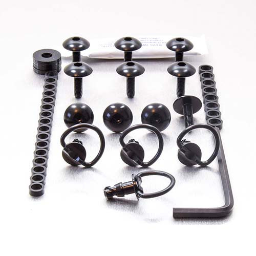 Kit Visserie Carenage en Aluminium R1200GS 04+ Noir