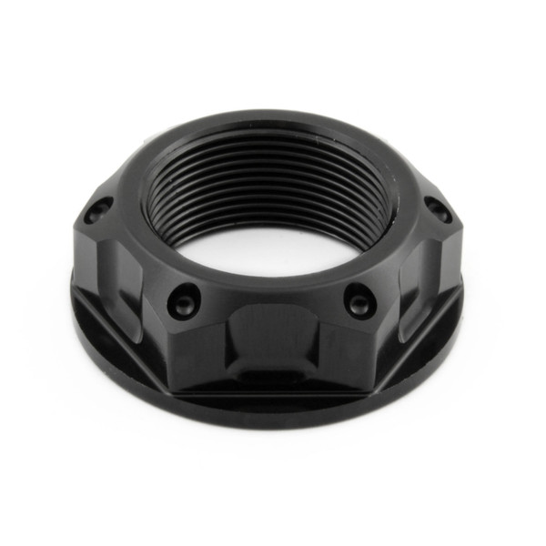 Ecrou colonne de direction M22x(1.00mm) (percee) Noir