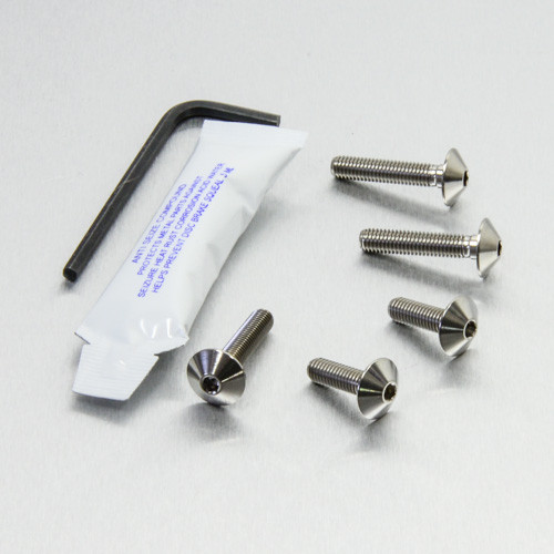 Kit Visserie Protège Chaîne Acier Inoxydable