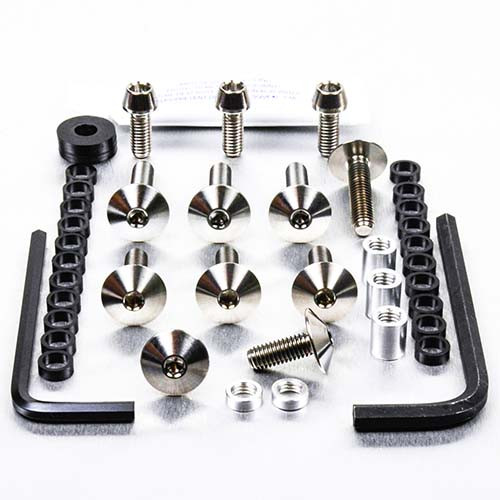Kit Visserie Carenage en Titane Suzuki Burgman 650