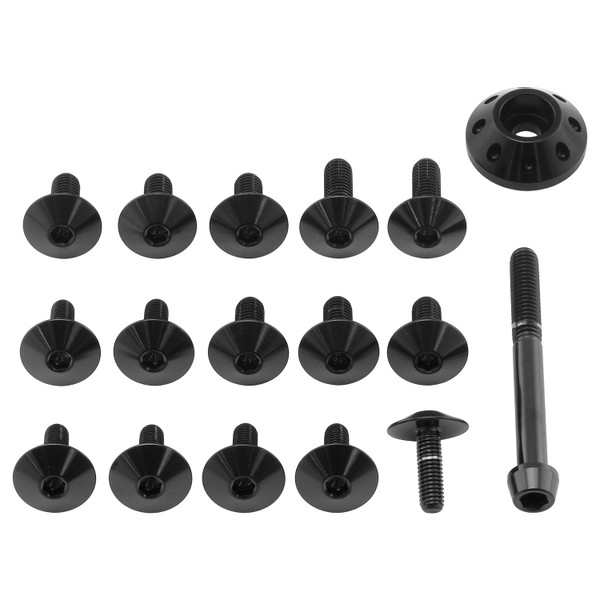 Kit Visserie Carenage en Titane Susuki GSXR 600-750 Noir
