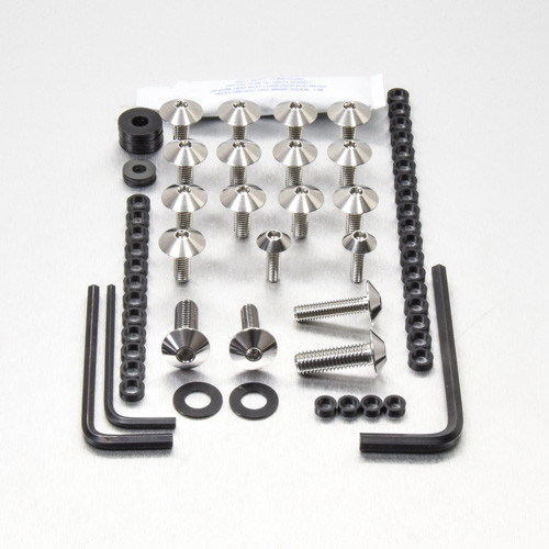 Kit Visserie Carenage en Inox Kit SV650 S Sport 08+