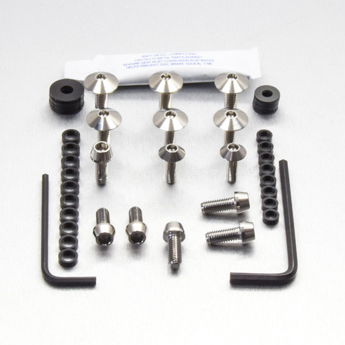 Kit Visserie Carenage en Inox Kit FZ600 Fazer 04-06