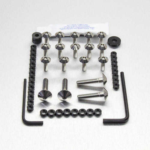 Kit Visserie Carenage en Inox Kit FZR1000 RU EXUP 91-93