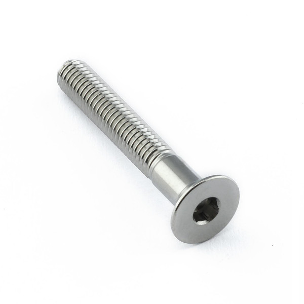 Vis à  tête fraisee en Inox M6 x (1.00mm) x 40mm