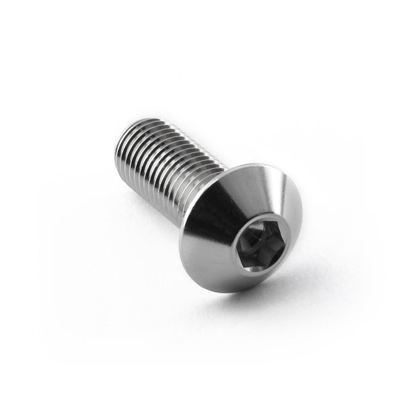 Vis à  tête bombe en Inox M10 x (1.25mm) x 25mm