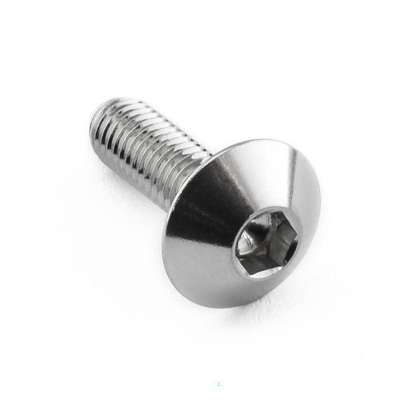 Vis à  tête bombe en Inox M5 x (0.8mm) x 16mm