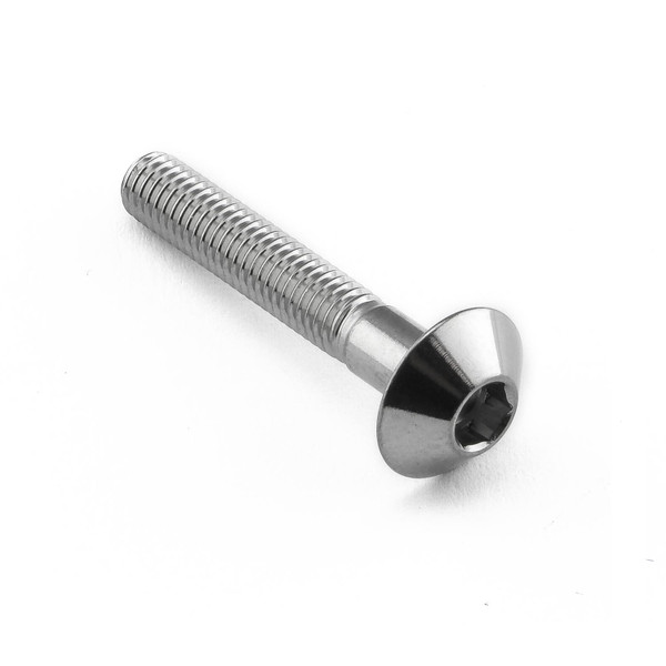 Vis a tête bombe en Inox M5 x (0.8mm) x 30mm