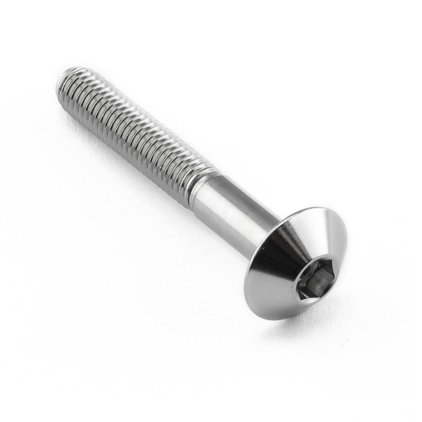 Vis a tête bombe en Inox M5 x (0.8mm) x 35mm