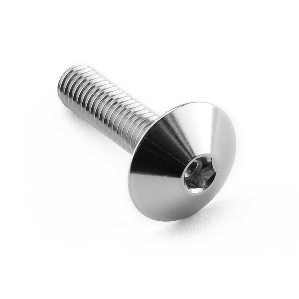 Vis à  tête bombe en Inox M6 x (1.00mm) x 25mm