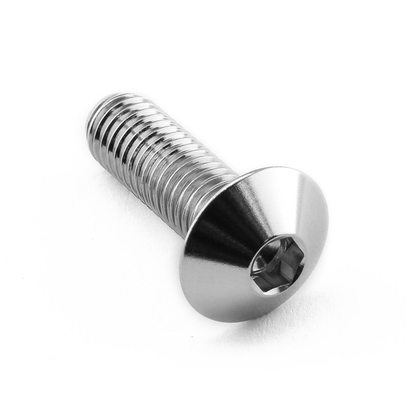 Vis à  tête bombe en Inox M8 x (1.25mm) x 25mm