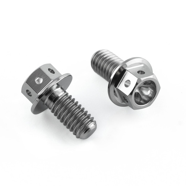 Kit Visserie Fixation Maître Cylindre de Frein Arrière en Titane Race Spec