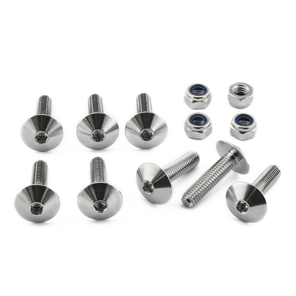 Kit visserie Bulle en Inox Benelli TRK 502