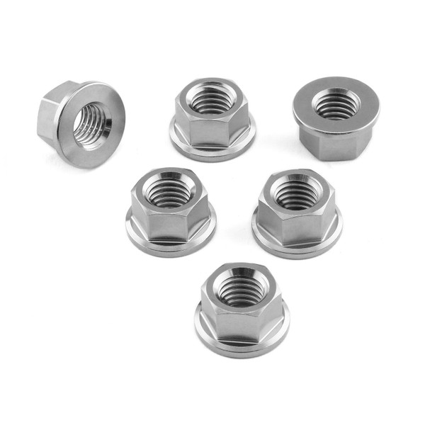 Ecrou de couronne en Inox M10 x (1.50mm) Paquet x 6