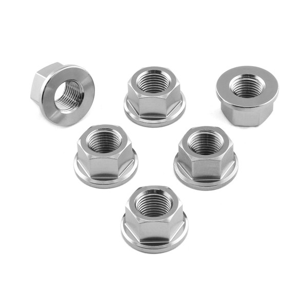Ecrou de couronne en Inox M10 x (1.00mm) Paquet x 6