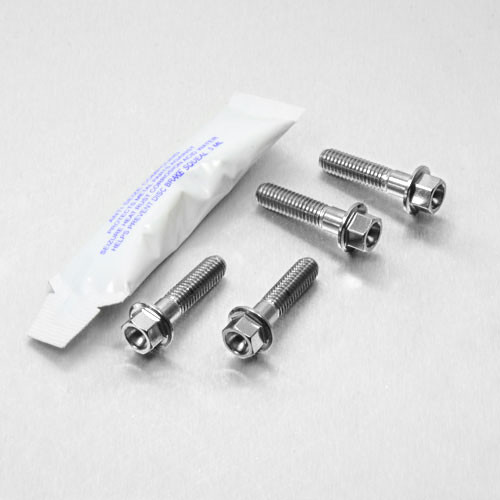 Kit visserie levier frein & embrayage en Inox