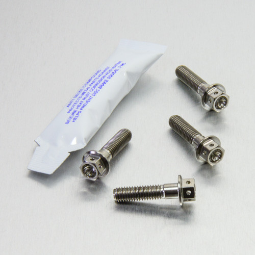 Kit visserie levier frein & embrayage en Inox Race Spec