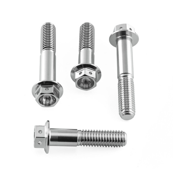 Kit visserie fixation bas de fourche en Titane Race Spec