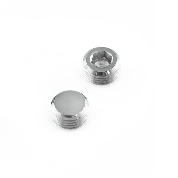 Vis de plaquette de frein en Inox M10x(1.00mm) Arriêre sans tête Paquet x2