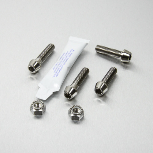 Kit visserie repose pieds passager en Inox Poli