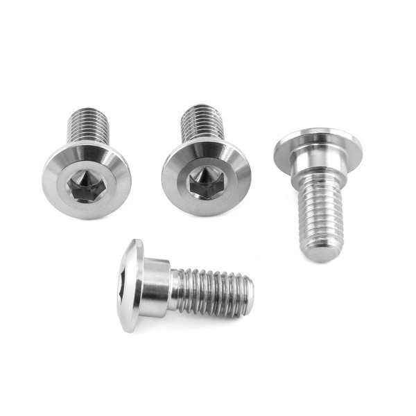 Kit visserie repose pieds passager en Inox Poli