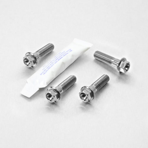 Kit visserie repose pieds passager en Inox Poli