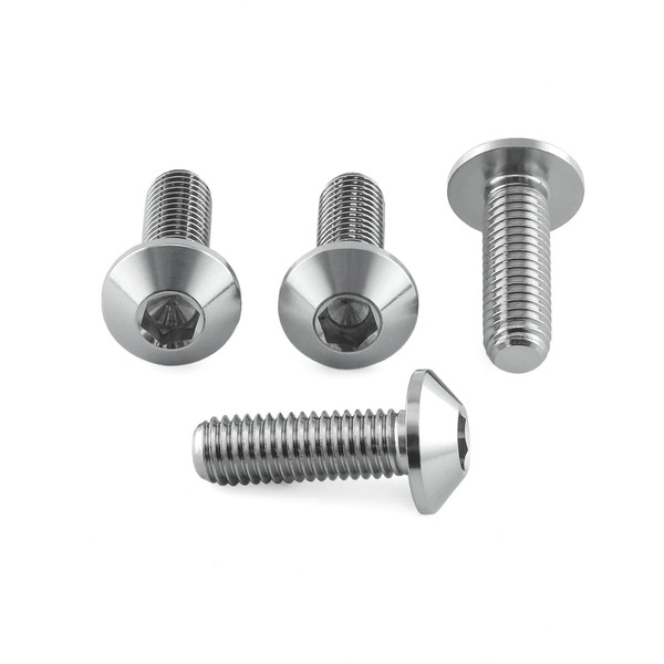 Kit visserie repose pieds passager en Inox Poli