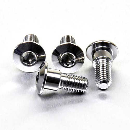Kit visserie repose pieds passager en Inox Poli