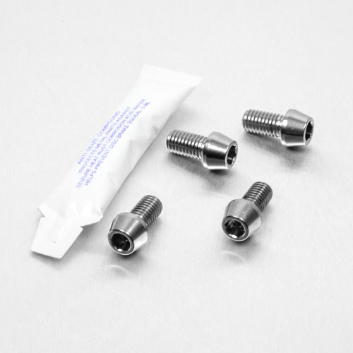 Kit visserie repose pieds passager en Inox Poli