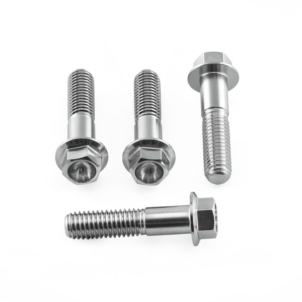 Kit vis repose pieds Avant en Inox Poli