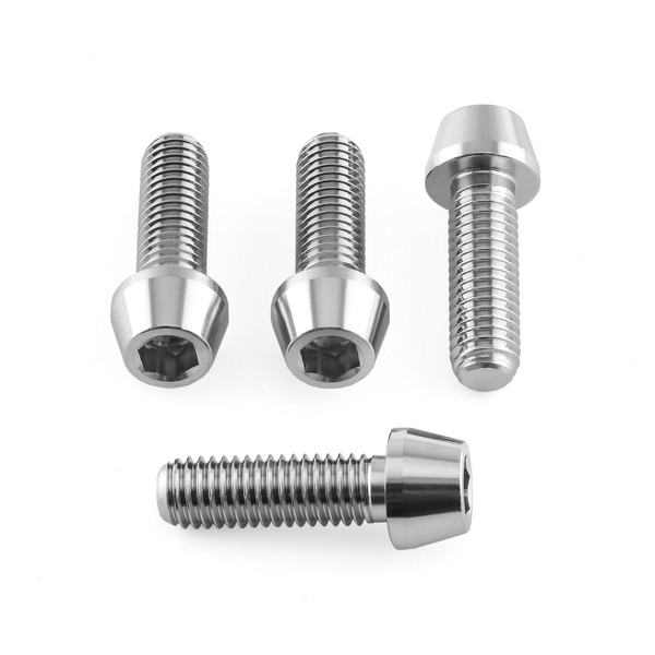 Kit vis repose pieds Avant en Inox Poli