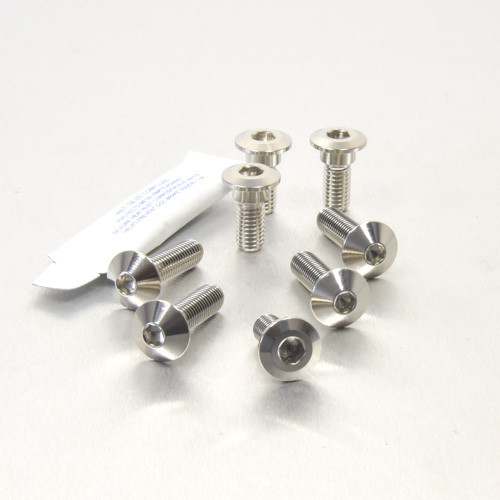 Kit vis repose pieds Avant en Inox Poli
