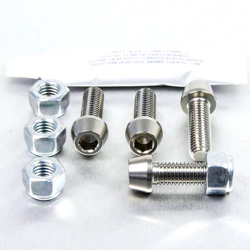 Kit Visserie en Inox Repose pied Pilote