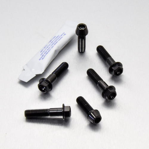 Kit Visserie en Inox Té de Fourche, Haut et Bas Noir