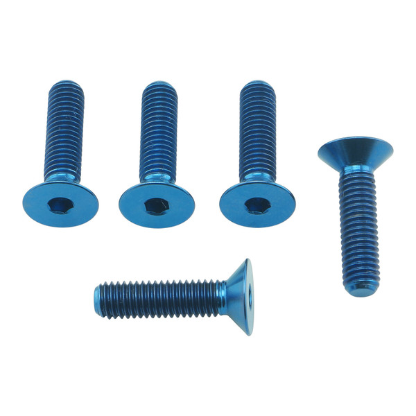 Kit vis trappe de reservoir en Titane BMW S1000RR Bleu