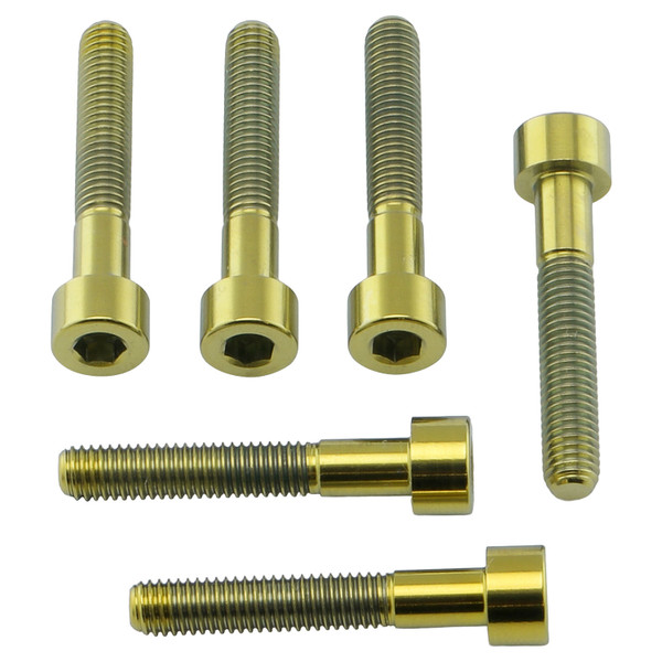 Kit vis trappe de reservoir en Titane Ducati/Autre Or
