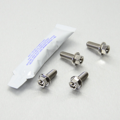 Kit Vis Fixation protection Chaîne Titane Hex à  Bride