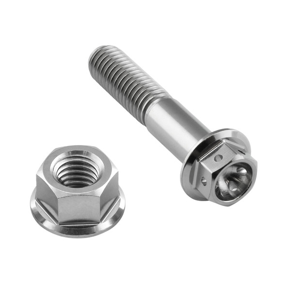 Kit visserie fixation echappement Titane Race Spec