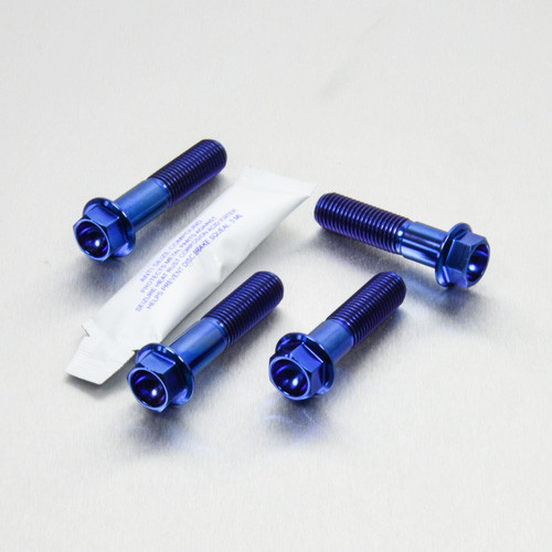 Kit Visserie Berceau en Titane Bleu