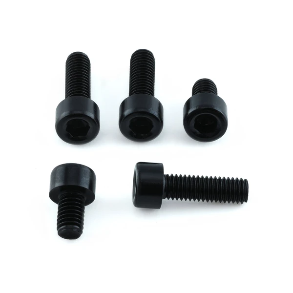 Kit vis trappe de reservoir en Aluminium Kawasaki Later Models 00+ Noir