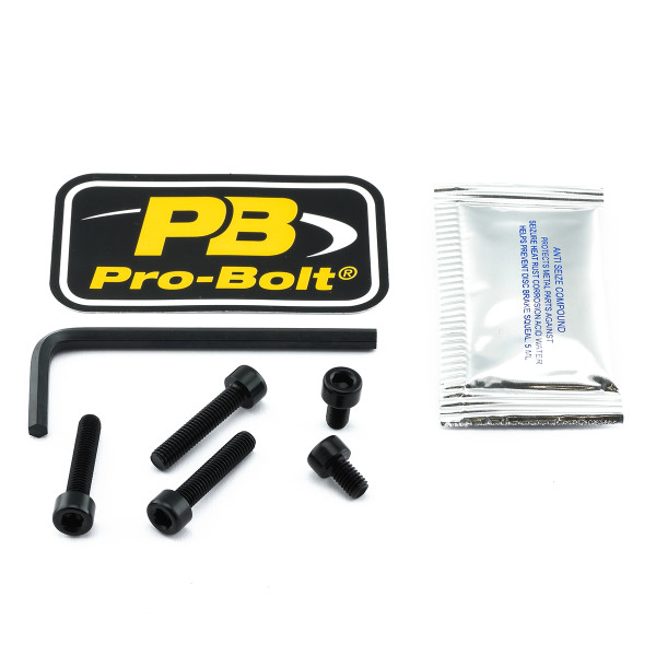 Kit vis trappe de reservoir en Aluminium Kawasaki ZX12R Ninja Noir