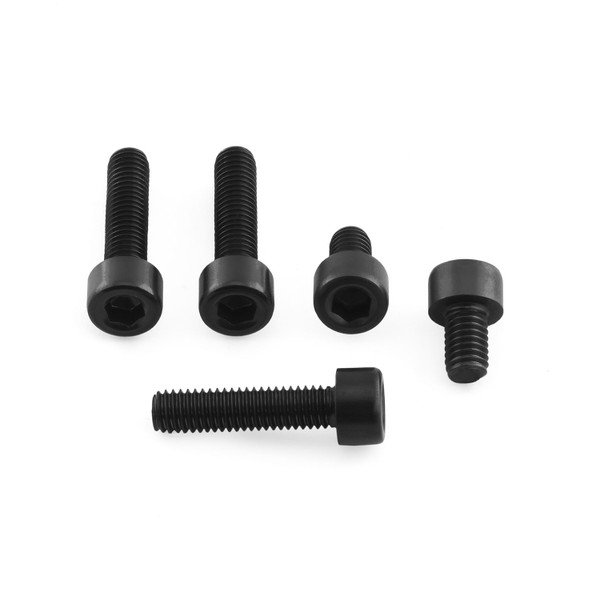 Kit vis trappe de reservoir en Aluminium Noir