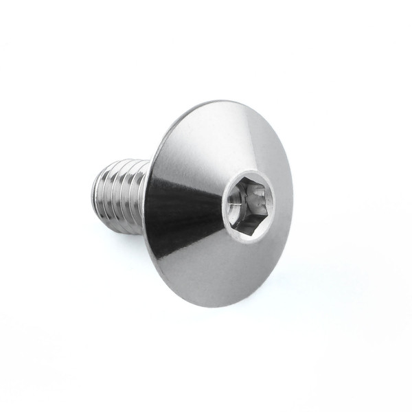 Vis à  tête bombe en Inox M6x(1.00mm)x12mm
