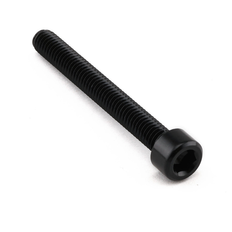 Vis BTR en Aluminium M6 x (1.00mm) x 50mm Noir