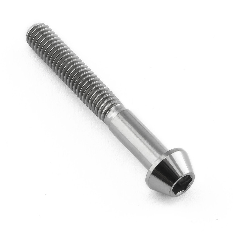 Vis BTR conique en Titane M4 x (0.70mm) x 30mm